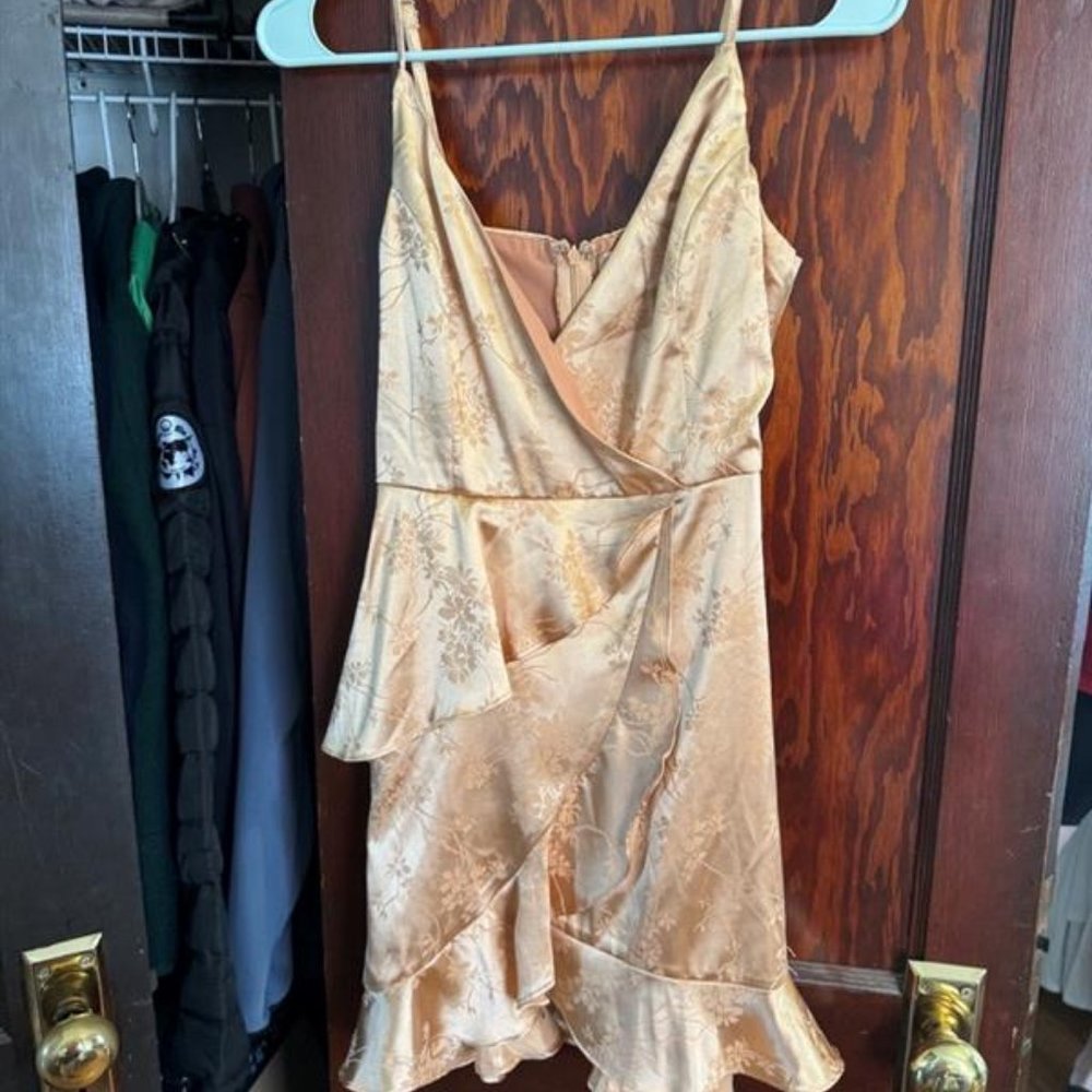 Altar'd State Gold Dress